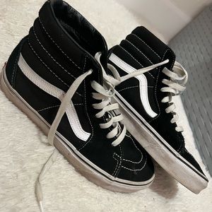 Black Hightop Vans